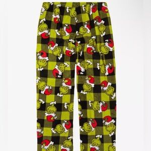 Grinch pj pants